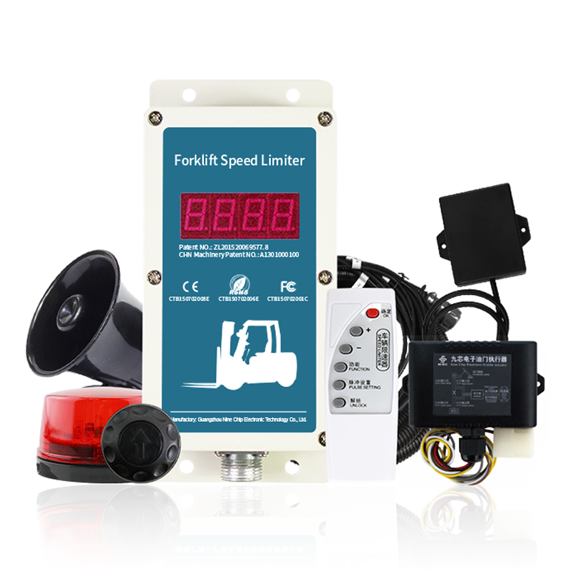 Forklift Speed Limiting and Warning System with Big LED REAL-TIME SPEED DISPLAYING Screen